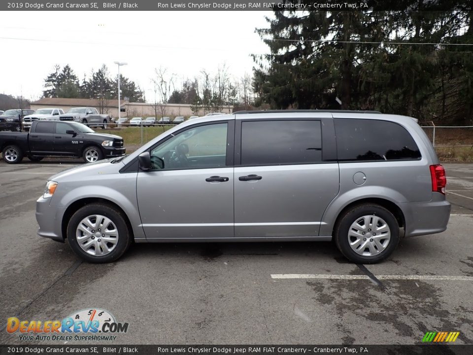 2019 Dodge Grand Caravan SE Billet / Black Photo #2