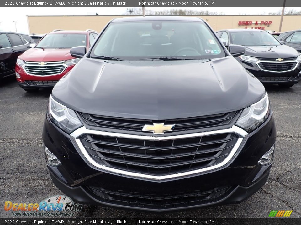 2020 Chevrolet Equinox LT AWD Midnight Blue Metallic / Jet Black Photo #8