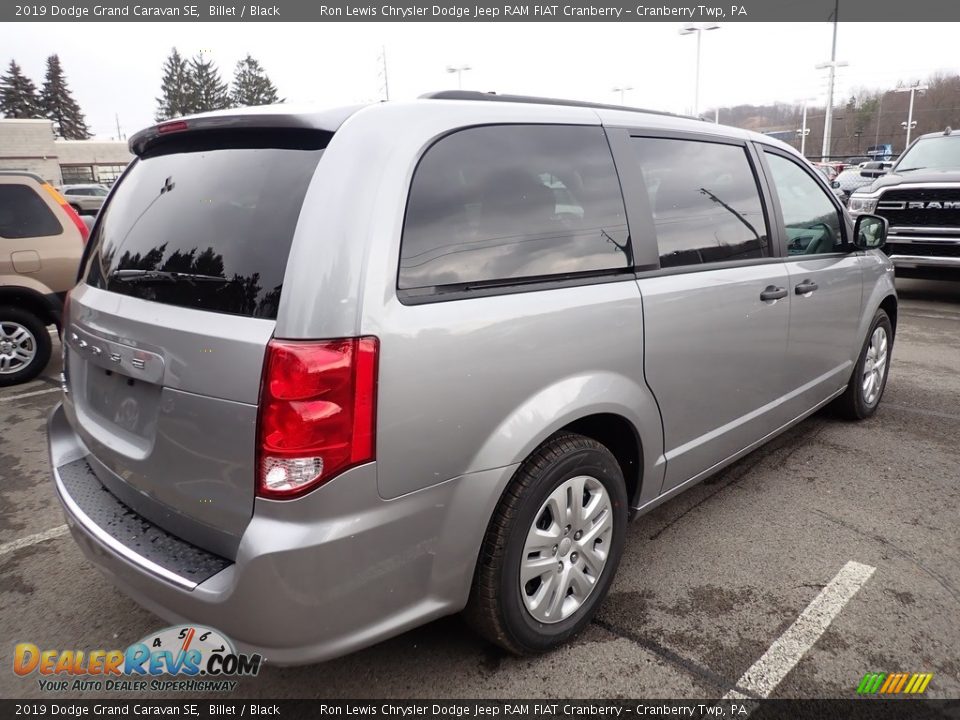 2019 Dodge Grand Caravan SE Billet / Black Photo #5