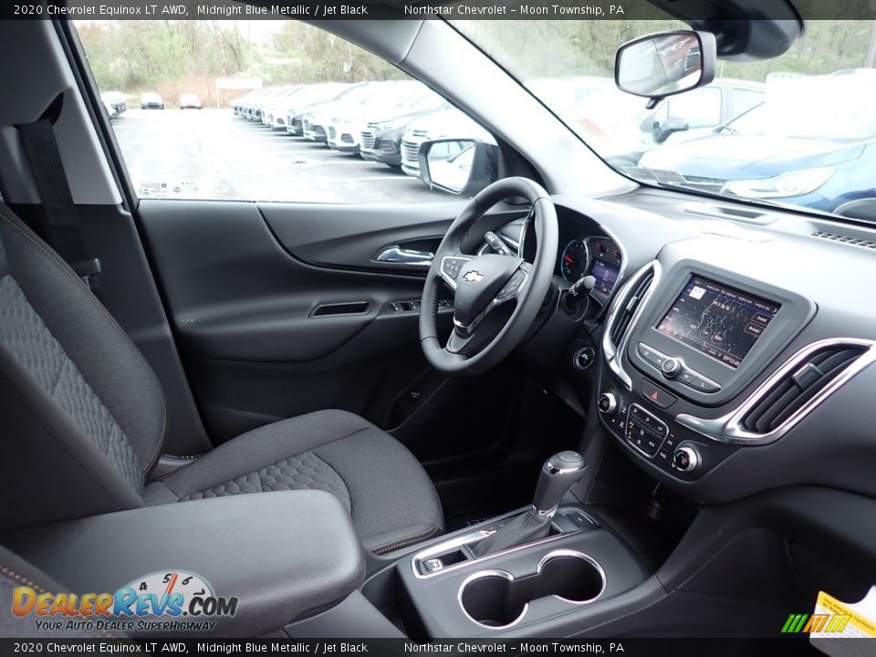 2020 Chevrolet Equinox LT AWD Midnight Blue Metallic / Jet Black Photo #11