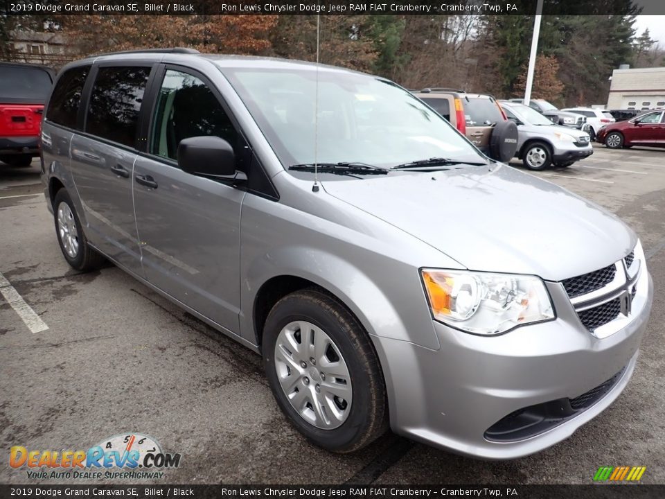 2019 Dodge Grand Caravan SE Billet / Black Photo #7