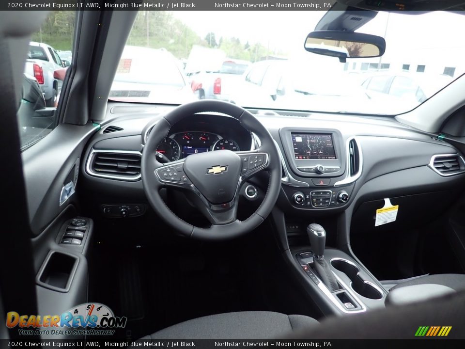 2020 Chevrolet Equinox LT AWD Midnight Blue Metallic / Jet Black Photo #13