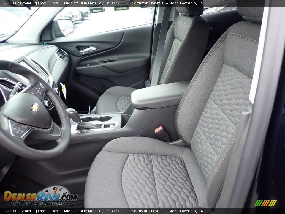 2020 Chevrolet Equinox LT AWD Midnight Blue Metallic / Jet Black Photo #14
