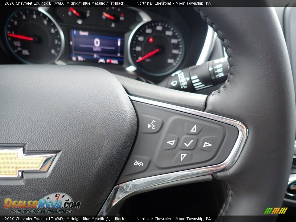 2020 Chevrolet Equinox LT AWD Midnight Blue Metallic / Jet Black Photo #19