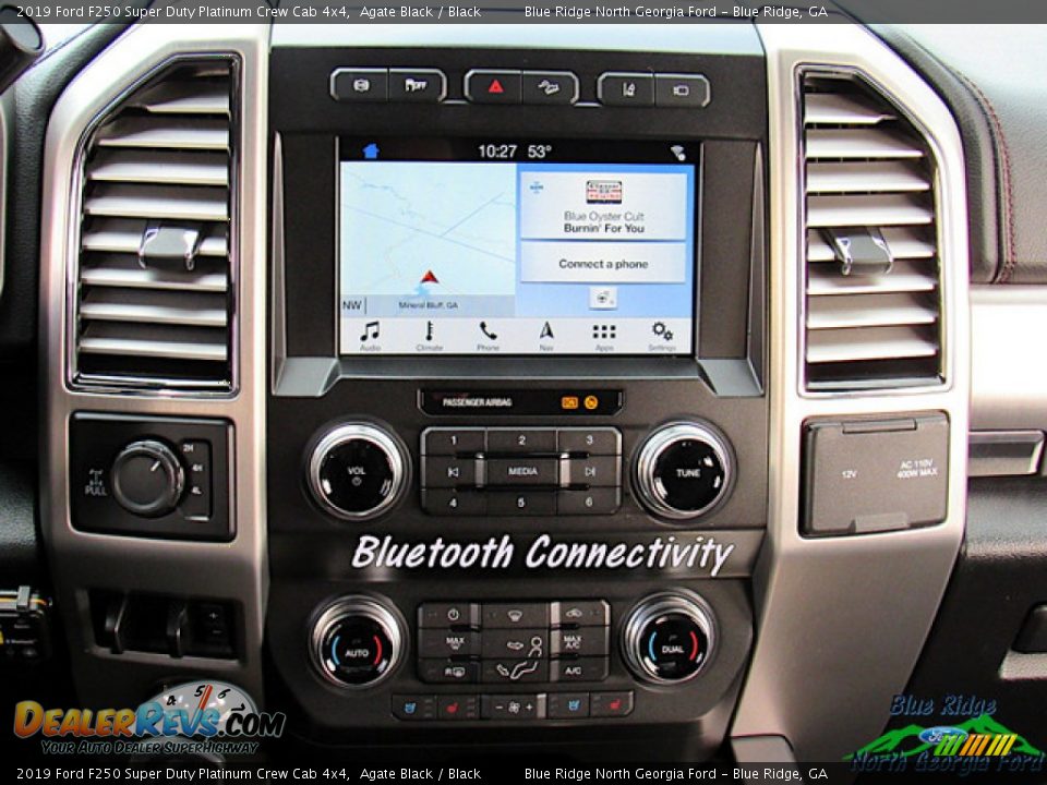 2019 Ford F250 Super Duty Platinum Crew Cab 4x4 Agate Black / Black Photo #18