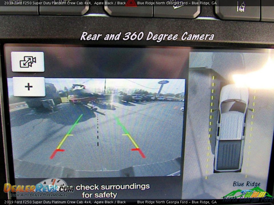 2019 Ford F250 Super Duty Platinum Crew Cab 4x4 Agate Black / Black Photo #21