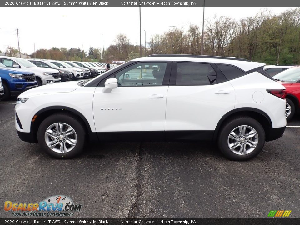 Summit White 2020 Chevrolet Blazer LT AWD Photo #2