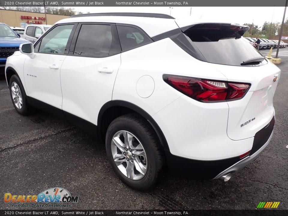 2020 Chevrolet Blazer LT AWD Summit White / Jet Black Photo #3