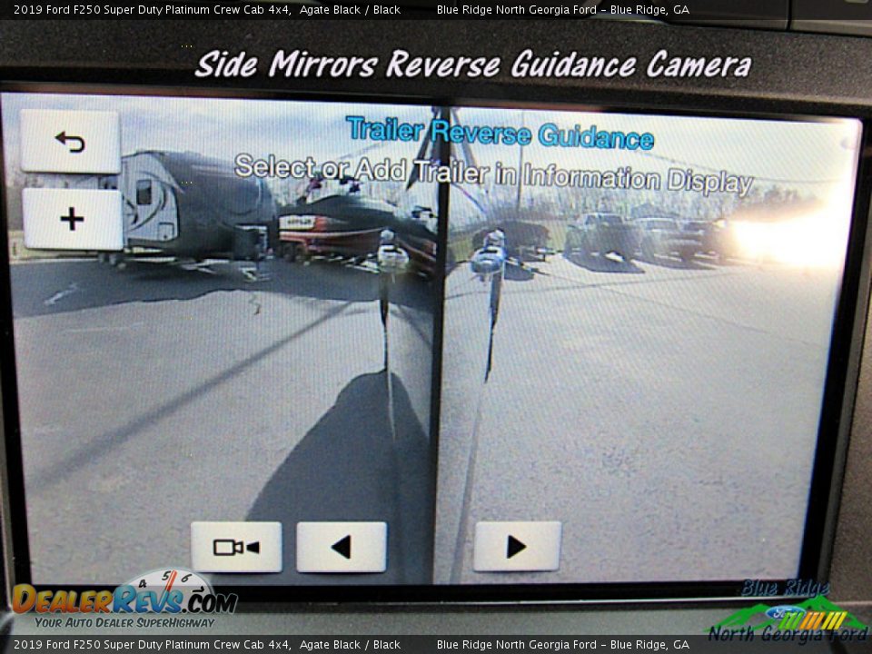 2019 Ford F250 Super Duty Platinum Crew Cab 4x4 Agate Black / Black Photo #23