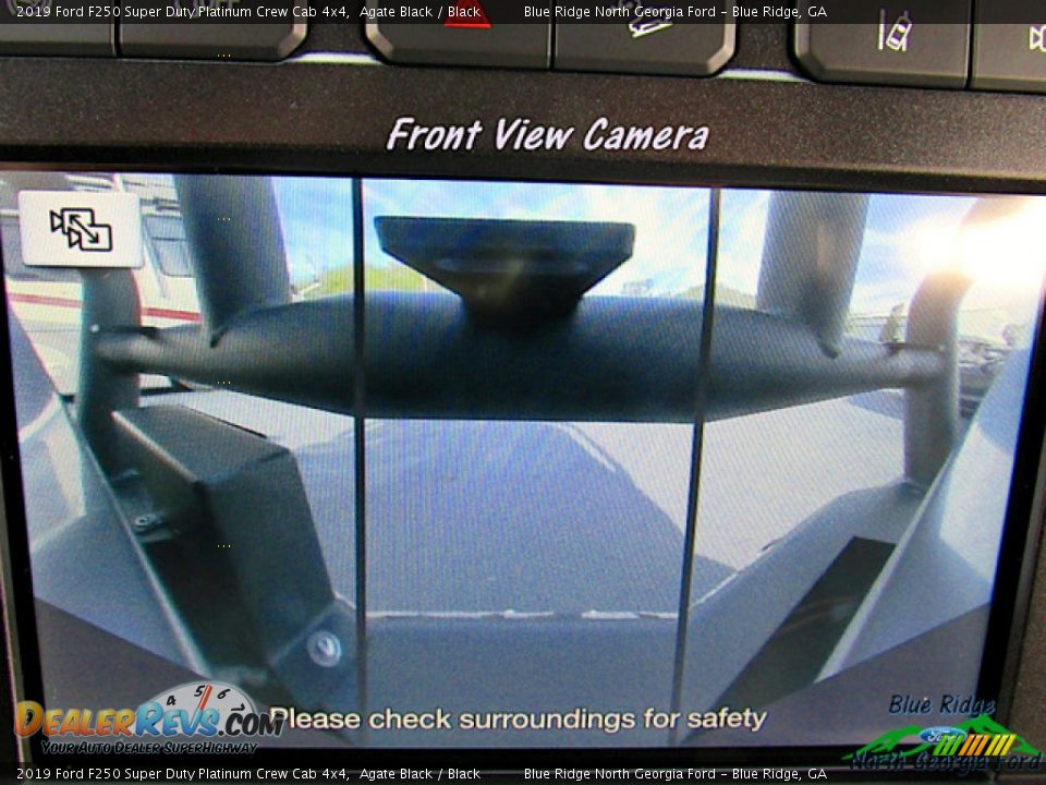 2019 Ford F250 Super Duty Platinum Crew Cab 4x4 Agate Black / Black Photo #24