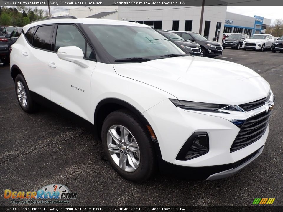 2020 Chevrolet Blazer LT AWD Summit White / Jet Black Photo #7