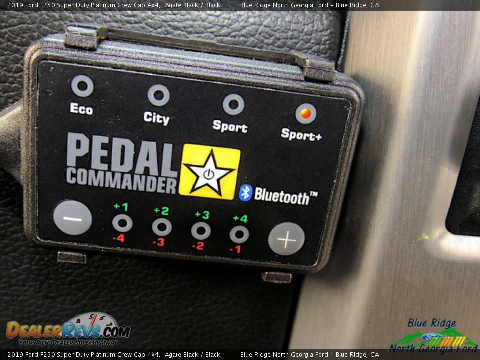 2019 Ford F250 Super Duty Platinum Crew Cab 4x4 Agate Black / Black Photo #28