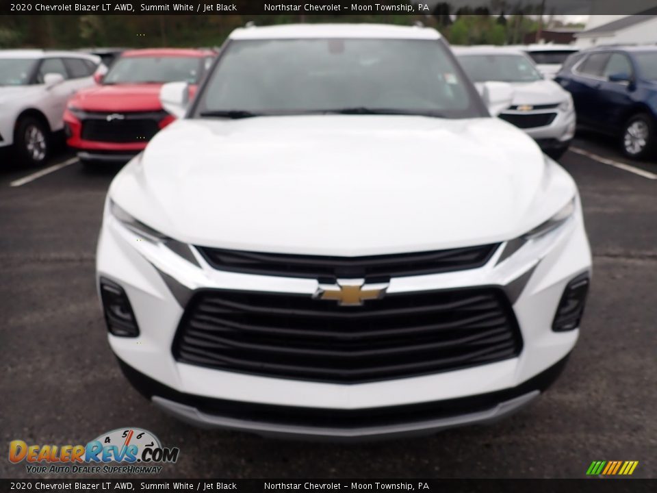 2020 Chevrolet Blazer LT AWD Summit White / Jet Black Photo #8