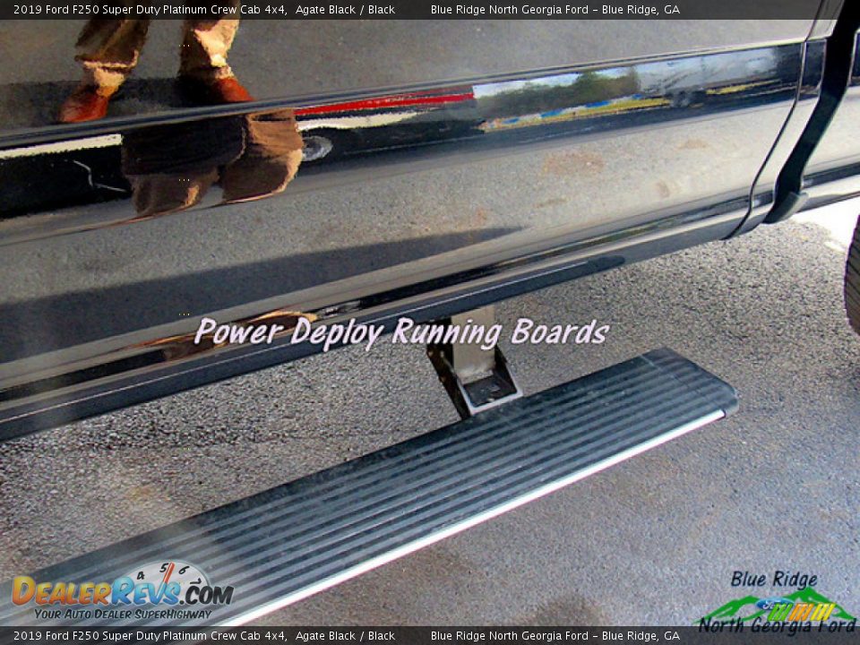 2019 Ford F250 Super Duty Platinum Crew Cab 4x4 Agate Black / Black Photo #32