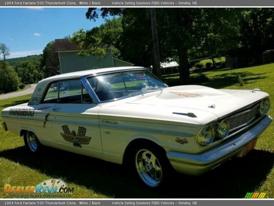 Front 3/4 View of 1964 Ford Fairlane 500 Thunderbolt Clone Photo #6