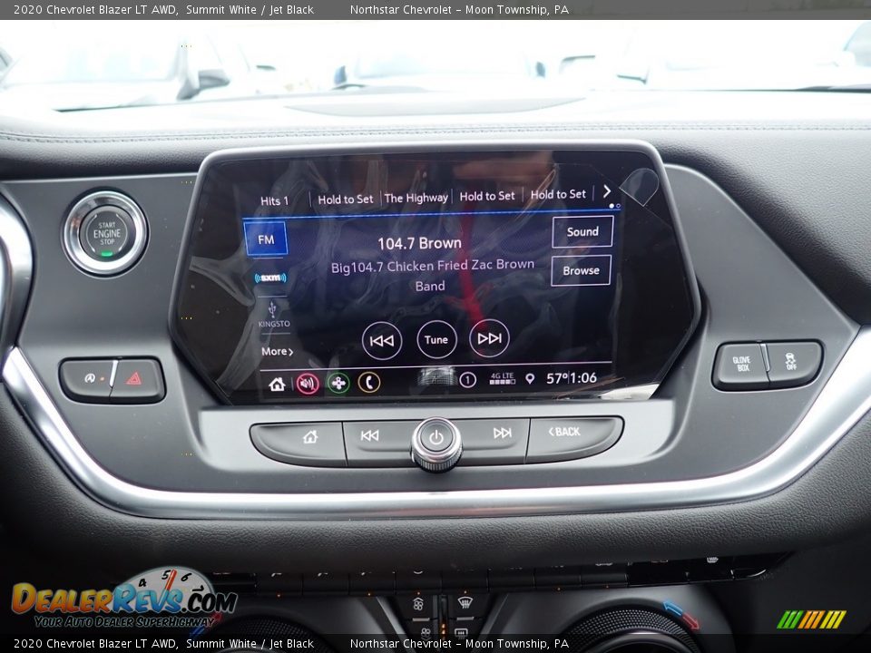 2020 Chevrolet Blazer LT AWD Summit White / Jet Black Photo #16