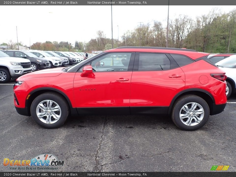 2020 Chevrolet Blazer LT AWD Red Hot / Jet Black Photo #2
