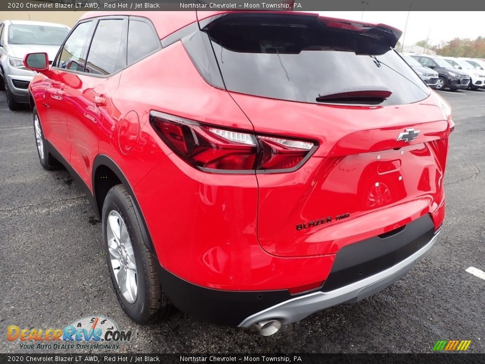 2020 Chevrolet Blazer LT AWD Red Hot / Jet Black Photo #3