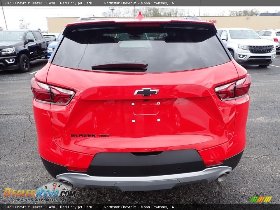 2020 Chevrolet Blazer LT AWD Red Hot / Jet Black Photo #4