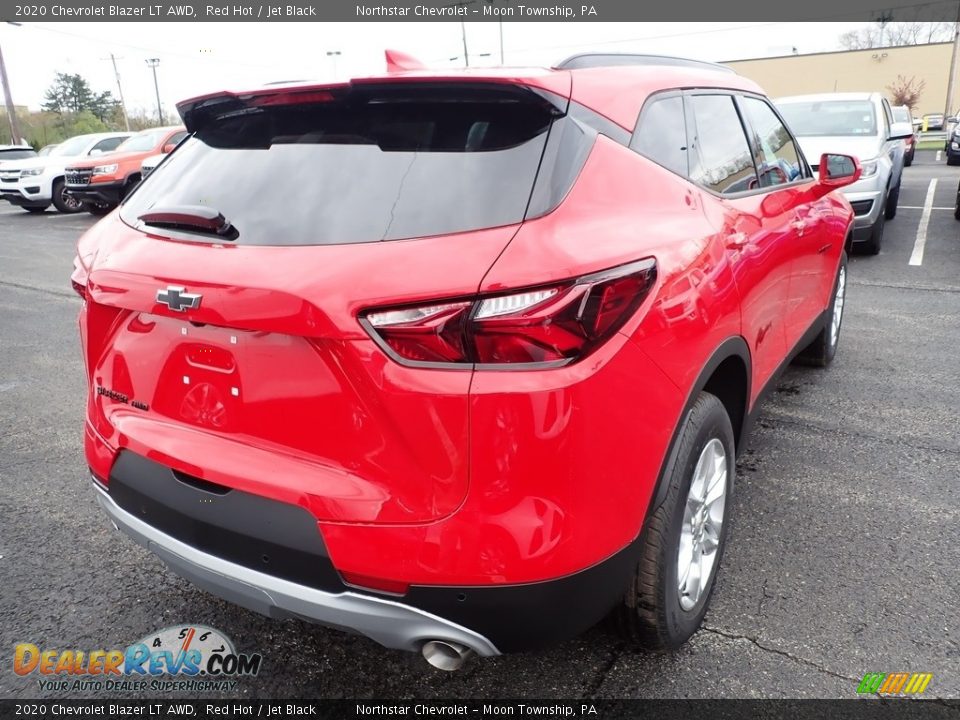 2020 Chevrolet Blazer LT AWD Red Hot / Jet Black Photo #5