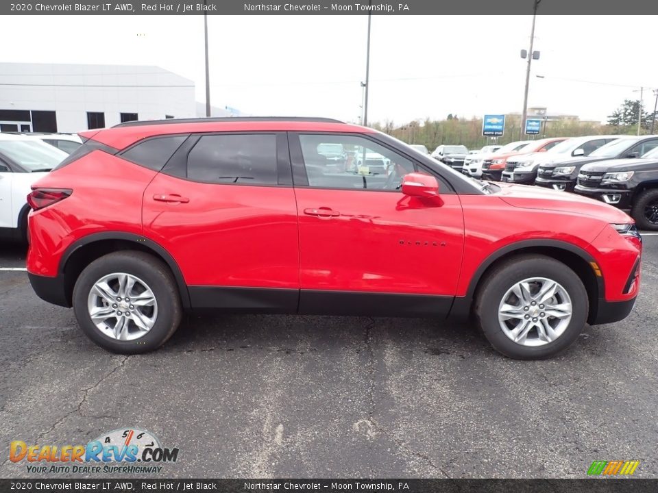 2020 Chevrolet Blazer LT AWD Red Hot / Jet Black Photo #6