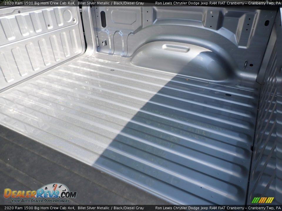 2020 Ram 1500 Big Horn Crew Cab 4x4 Billet Silver Metallic / Black/Diesel Gray Photo #4