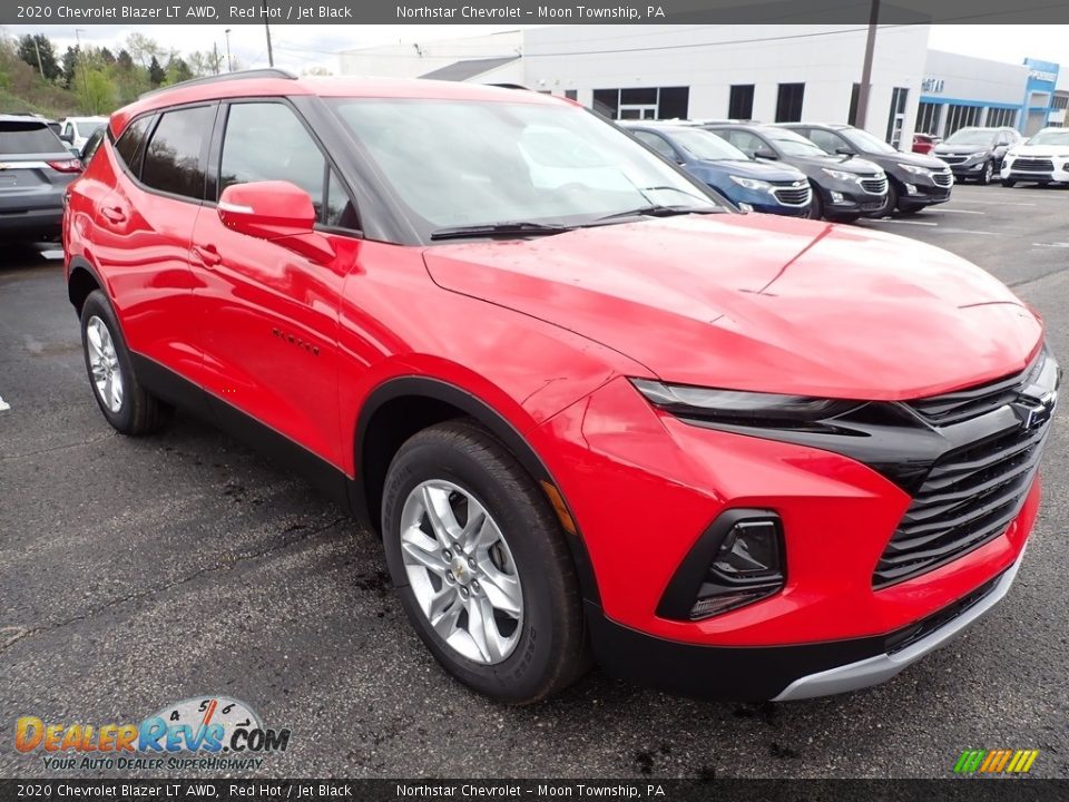 2020 Chevrolet Blazer LT AWD Red Hot / Jet Black Photo #7