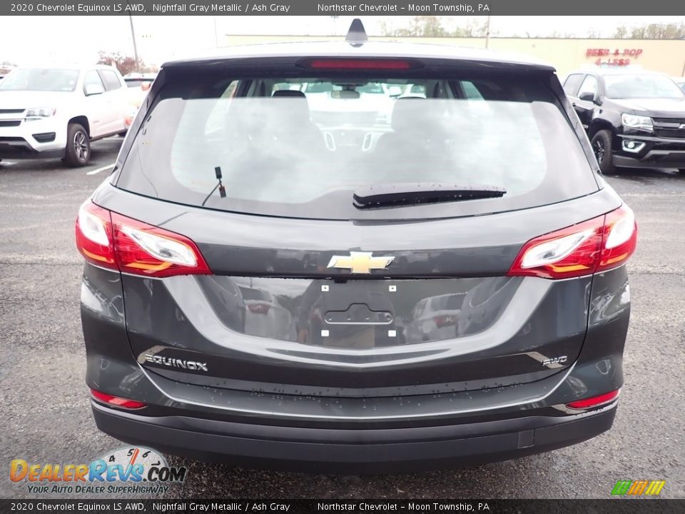 2020 Chevrolet Equinox LS AWD Nightfall Gray Metallic / Ash Gray Photo #4