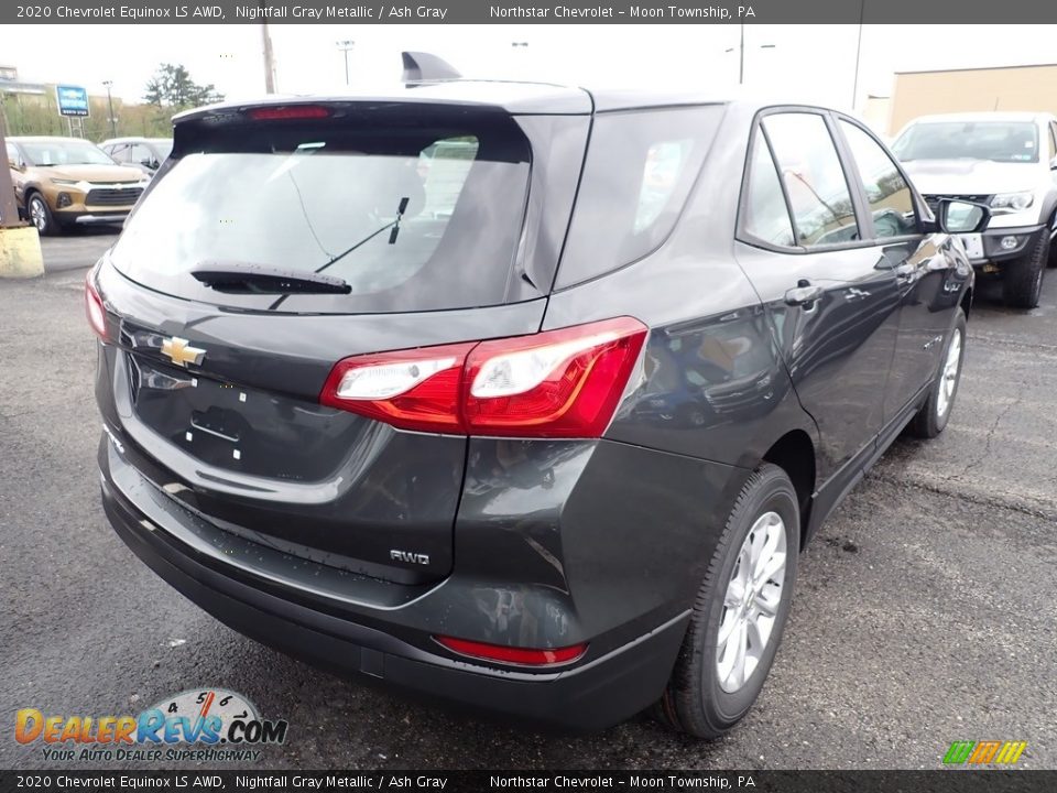 2020 Chevrolet Equinox LS AWD Nightfall Gray Metallic / Ash Gray Photo #5