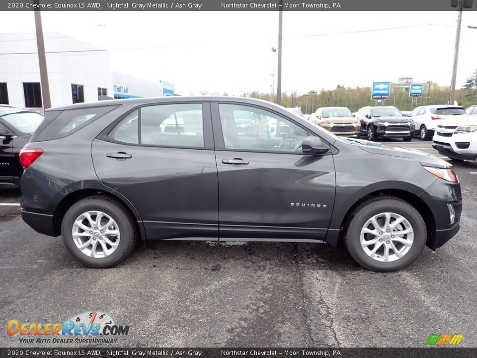 2020 Chevrolet Equinox LS AWD Nightfall Gray Metallic / Ash Gray Photo #6