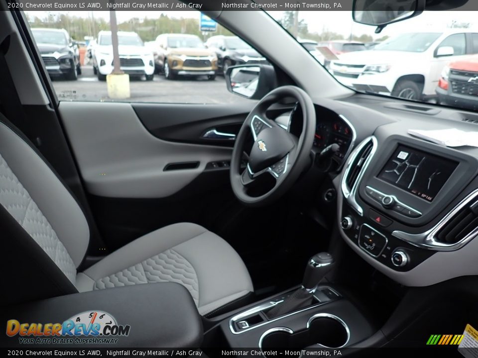 2020 Chevrolet Equinox LS AWD Nightfall Gray Metallic / Ash Gray Photo #10
