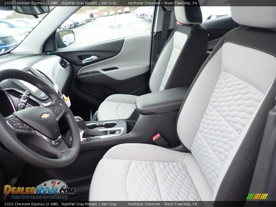 2020 Chevrolet Equinox LS AWD Nightfall Gray Metallic / Ash Gray Photo #14