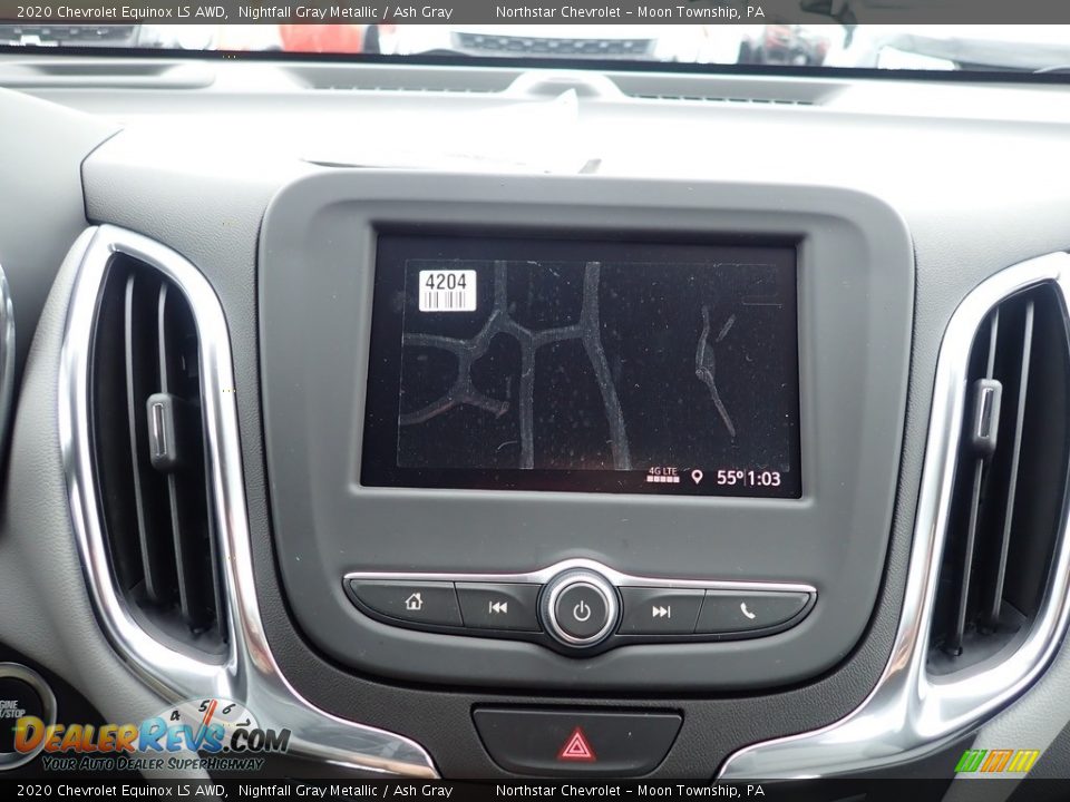2020 Chevrolet Equinox LS AWD Nightfall Gray Metallic / Ash Gray Photo #16