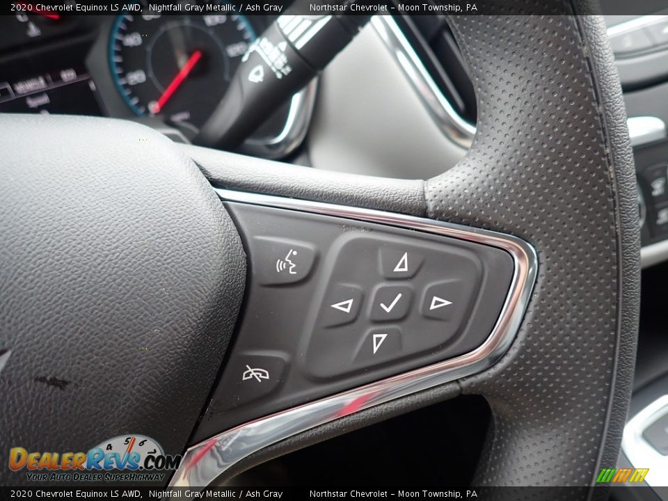 2020 Chevrolet Equinox LS AWD Nightfall Gray Metallic / Ash Gray Photo #18