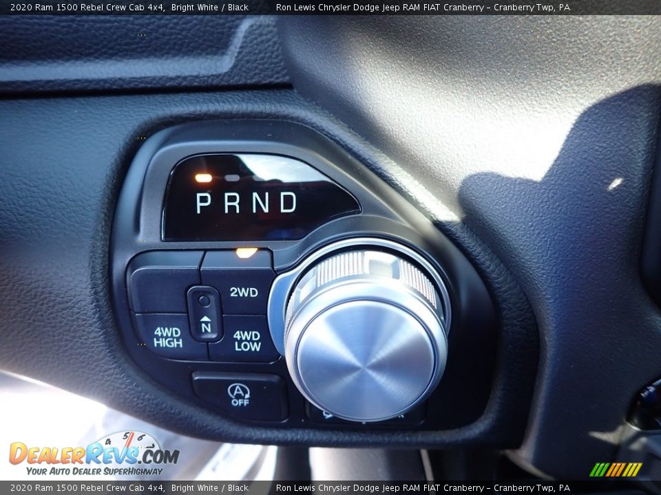 2020 Ram 1500 Rebel Crew Cab 4x4 Bright White / Black Photo #17
