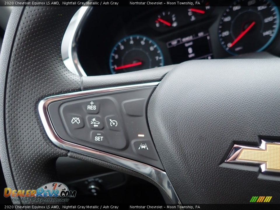 2020 Chevrolet Equinox LS AWD Nightfall Gray Metallic / Ash Gray Photo #19
