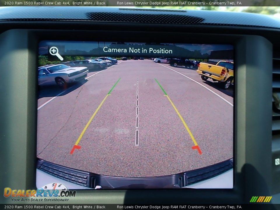 2020 Ram 1500 Rebel Crew Cab 4x4 Bright White / Black Photo #18