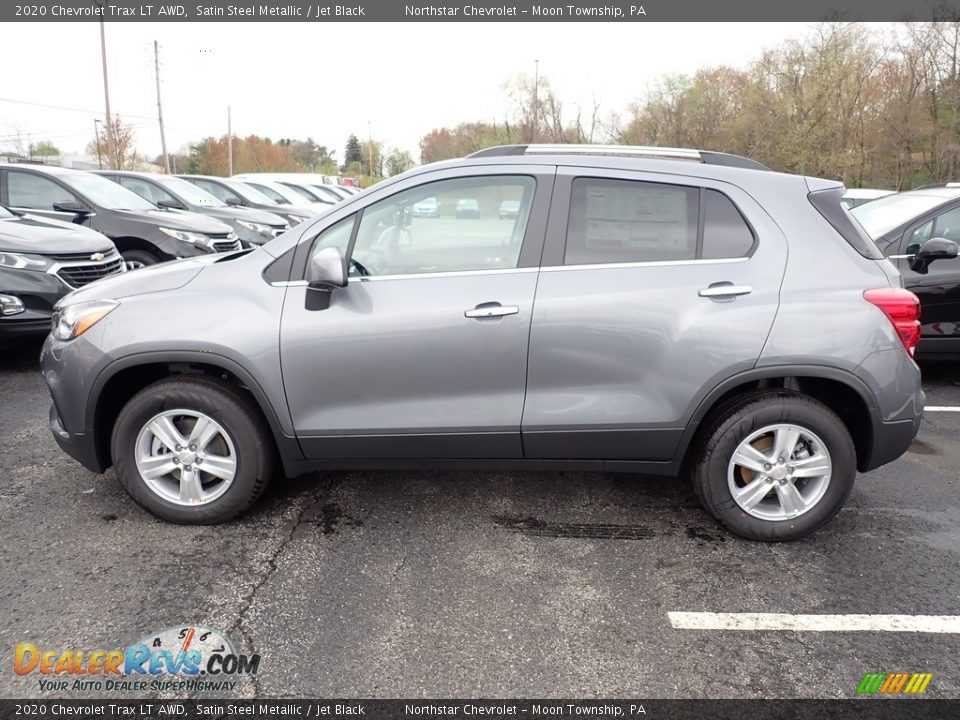 2020 Chevrolet Trax LT AWD Satin Steel Metallic / Jet Black Photo #3