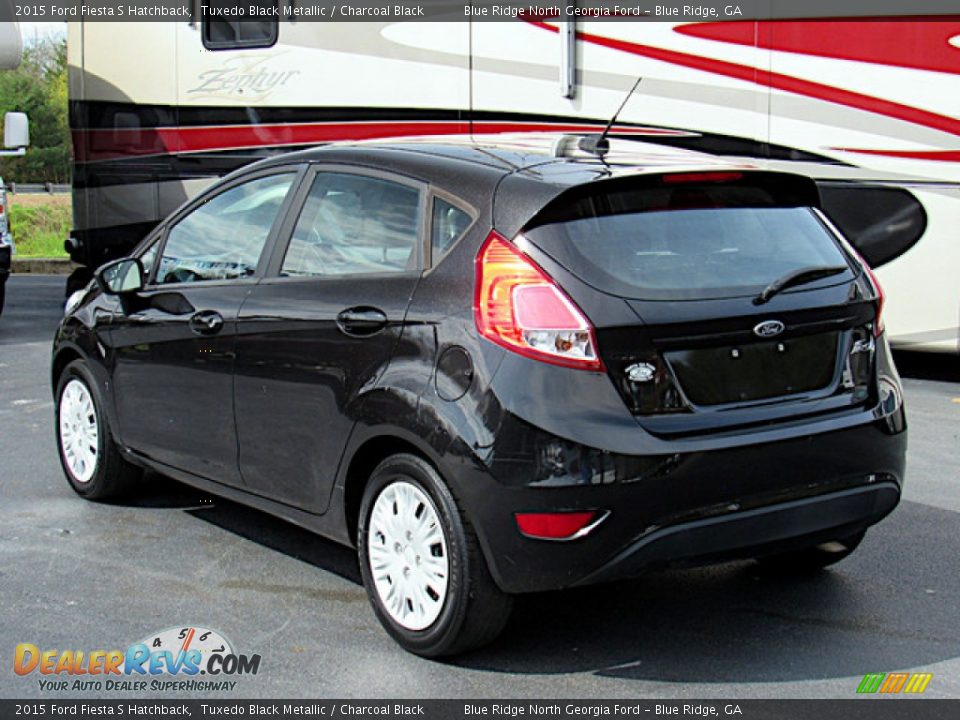 Tuxedo Black Metallic 2015 Ford Fiesta S Hatchback Photo #3