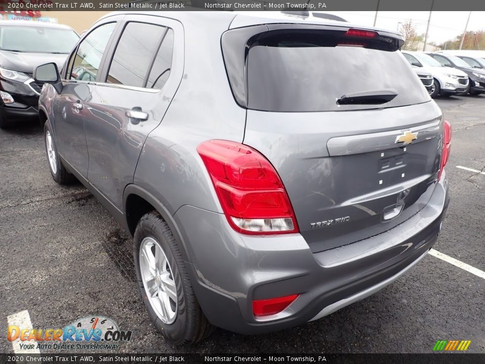 2020 Chevrolet Trax LT AWD Satin Steel Metallic / Jet Black Photo #4