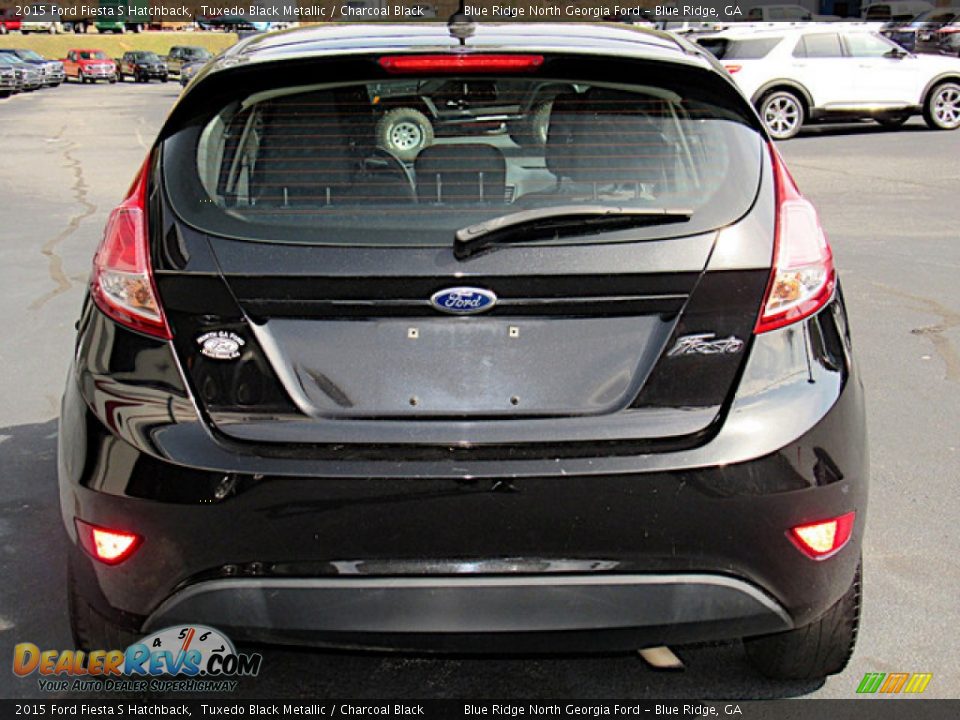 Tuxedo Black Metallic 2015 Ford Fiesta S Hatchback Photo #4