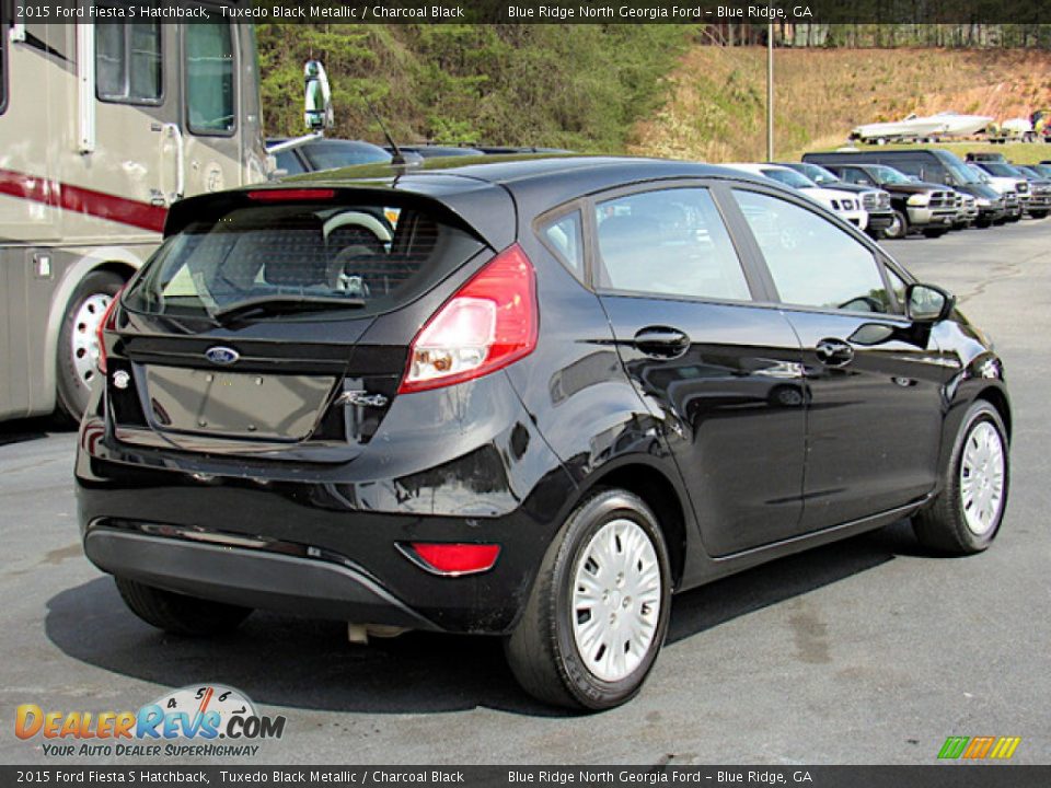 Tuxedo Black Metallic 2015 Ford Fiesta S Hatchback Photo #5