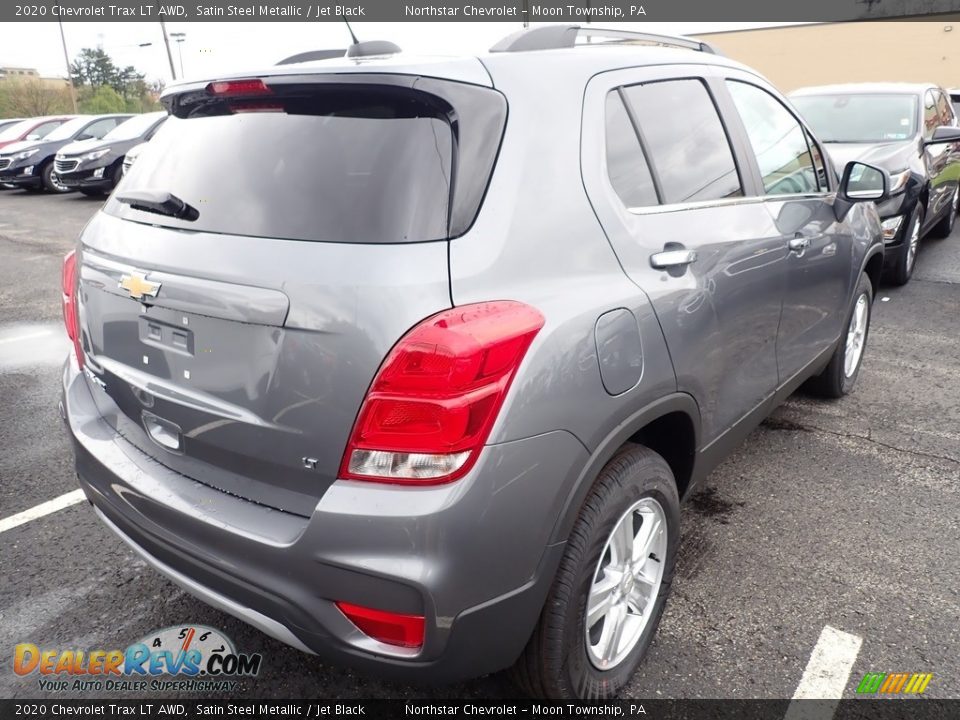 2020 Chevrolet Trax LT AWD Satin Steel Metallic / Jet Black Photo #6