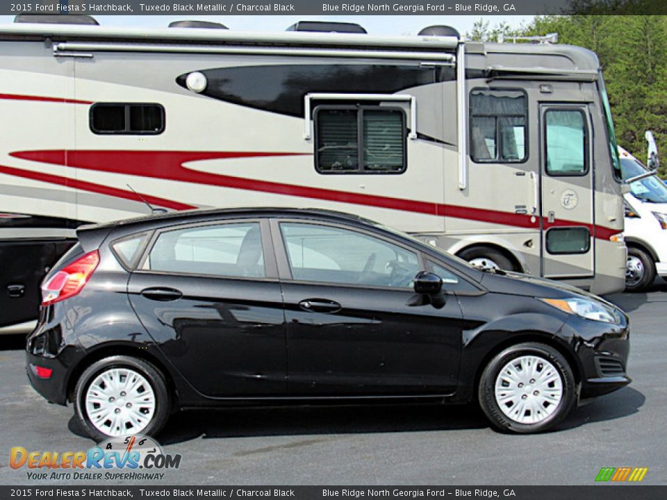 Tuxedo Black Metallic 2015 Ford Fiesta S Hatchback Photo #6