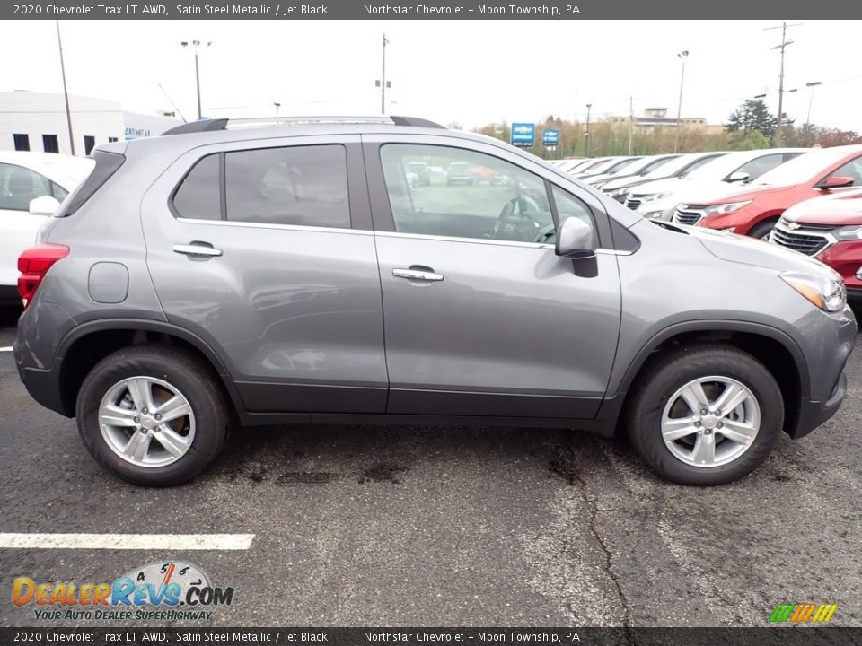 2020 Chevrolet Trax LT AWD Satin Steel Metallic / Jet Black Photo #7