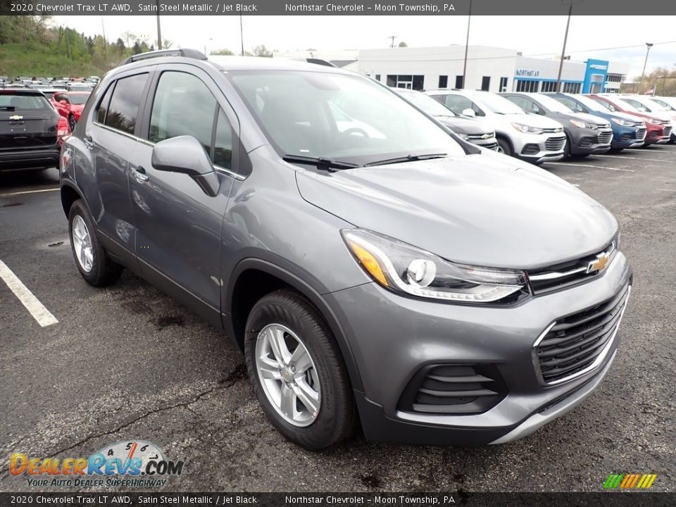 2020 Chevrolet Trax LT AWD Satin Steel Metallic / Jet Black Photo #8