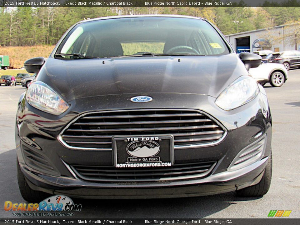 Tuxedo Black Metallic 2015 Ford Fiesta S Hatchback Photo #8