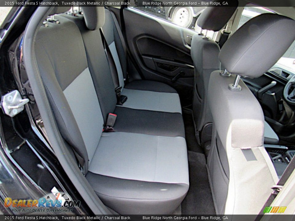 Rear Seat of 2015 Ford Fiesta S Hatchback Photo #12