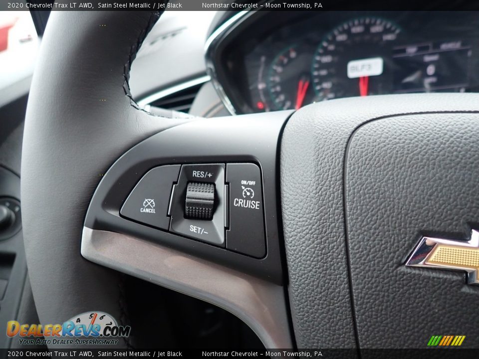 2020 Chevrolet Trax LT AWD Satin Steel Metallic / Jet Black Photo #20