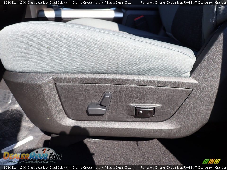 2020 Ram 1500 Classic Warlock Quad Cab 4x4 Granite Crystal Metallic / Black/Diesel Gray Photo #12